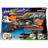 Toi-Toys Foam Strikex Elektrische Schiesspistole Shockwave mit 24 Schaumstoffpfeilen