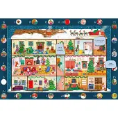 Sonstige Verlage Mein Wimmel-Adventskalender: Im Weihnachtshaus