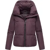 MARIKOO Winterjacke "Ninikaa" kurze Winterjacke mit extra hohem Windschutzkragen