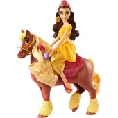 Mattel Disney Princess Belle & Philippe Doll & Horse, Modepuppe, Weiblich, 3 Jahr(e), Junge/Mädchen, 292,1 mm, 600 g
