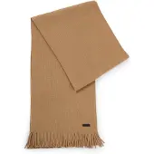 BOSS Schal "Schal Albas", Herren, beige, Obermaterial: 100% Schurwolle WV., Modetücher Schal