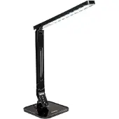 TecTake Schreibtischlampe LED, 14 W inklusive USB-Anschluss