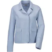 MADELEINE Kurzblazer "Kurzblazer Wollblazer mit Klappkragen und Pattentaschen" Wollblazer in Leichtverarbeitung, gekochte Wolle