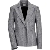 MADELEINE Longblazer "Blazer Trendstarker Nadelstreifen-Blazer"