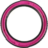 Flamingo Hundespielzeug Schaumstoff Livia Ring Duft mintgrün schwarz 24 cm Hund