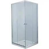 Primaster Eckdusche Easy-5 Schiebetür 80 x 80 cm Klarglas chrom