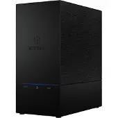 Icy Box IB-RD3621U3, RAID-System für 2x 3,5" SATA III HDD zu USB 3.2 Gen 1 Host, RAID 0, 1, Large, Single, schwarz