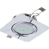 Eglo Peneto, Einbaustrahler, Nicht austauschbare(s) Leuchtmittel, LED, 5 W, 3000 K, Chrom