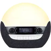 Lumie LUXE 750DAB+ Schwarz Sonnenaufgangssimulator mit DAB/DAB+