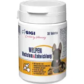 GIGI VET Welpen Wachstum & Entwicklung Stärkt Zähne Gelenke Lecker gut verträglich 30 St Tabletten