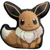 Unyqoos Pokémon Plüschkissen Eevee – geformtes Kuschelkissen, 40 cm, weiches Plüsch