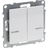 Legrand Seano with Netatmo 765642 Serienschalter 2x250W pro Kanal
