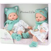 Perletti Pitus Twins Puppe 40 Cm