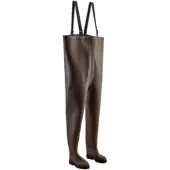 Le Chameau Anglerhose Mer Renforcé Waders Herren Marron-Schuhgröße 45