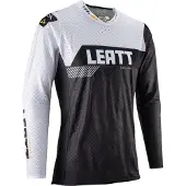 Leatt Moto 5.5 UltraWeld V23 Graphite Weiß Motocross Jersey Größe S