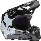 FOX V1 Shield Schwarz Motocrosshelm Größe 2XL