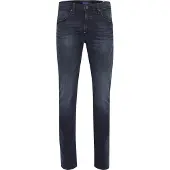 Blend 5-Pocket-Jeans "BHTWISTER" Slim Fit, knöchellange Schnittform, mit Reißverschluss