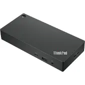 Lenovo 40AY0090IT, Kabelgebunden, USB 3.2 Gen 1 (3.1 Gen 1) Type-C, 10,100,1000 Mbit/s, Schwarz, 4K Ultra HD, 3840 x 2160 Pixel