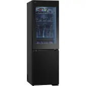LG GBG5160CEV, 349 l, T, 10 kg/24h, C, Fresh Zone Fach, Schwarz