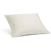Yumeko Kissenbezug Baumwollsatin 50x60 Weiß - Eco, Bio & Fairtrade