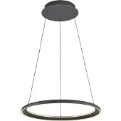 Schöner Wohnen Hängelampe QUILLO, dimmbar, schwarz, für Wohn- / Esszimmer, Aluminium, Modern, Pendelleuchte