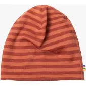 Joha Mütze Wolle, Red Stripe, 45