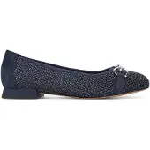Caprice Ballerina, Blockabsatz, Bequemschuh, Businessschuh mit Schmuckelement