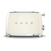 Smeg 50's Style Aesthetic TSF01CREU Toaster, 950 W - Creme