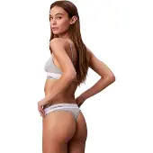 Calvin Klein Underwear Stringtanga LV00QF8518 Grau 34