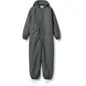 Wheat Regenanzug m. Thermal - PU - Aiko - Greyblue - - 3 Jahre (98) - Regenanzüge