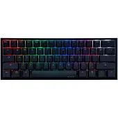 Ducky One 2 Pro Mini, Kabelgebunden, USB, Mechanischer Switch, QWERTY, RGB-LED, Schwarz