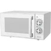 Grunkel MW-25MG, Arbeitsplatte, Solo-Mikrowelle, 25 l, 900 W, Drehregler, Weiß