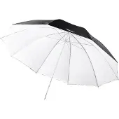 Walimex 2 In 1 Reflex-und Transparenter Regenschirm 150 Cm