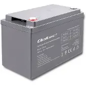 Qoltec AGM Batterie | 12V | 100Ah | 28,1kg | Wartungsfrei | Leistungsstark | LongLife | für USV, Wohnmobil, Boot, Heizung