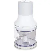 Emerio Zerkleinerer 260 W – 500 ml – 2 Stufen – Kunststoffbehälter – 4 Edelstahlmesser – rutschfeste Füße – Kabelaufbewahrung – MC-122649.2