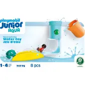 Playmobil Junior Aqua: Bauspiel Wassertank Mit Rutsche