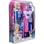 JAKKS Pacific Disney Stitch University Lily 4Ever Modepuppe, 25 cm
