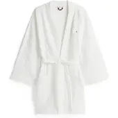 Tommy Hilfiger Bademantel Damen Baumwolle weiß, M 779405-0001-09920