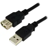 MCL USB 2.0 Kabel männlich/weiblich