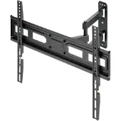 Manhattan - Befestigungskit (Wandmontage) - Voll beweglich - für Flachbildschirm - stabiler Stahl - Schwarz