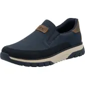 Rieker Herren Slipper mit herausnehmbarer MemoCup Decksohle extra weit B9350, Größe:41 EU, Farbe:Mehrfarbig