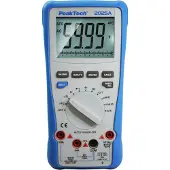 Peaktech P 2025 A - Digitalmultimeter 6.000 Counts 1000V AC/DC 10A AC/DC Auto-Range mit USB