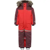 Didriksons Schneeanzug - Bjärven - Pomme Red - - 100 - Schneeanzüge