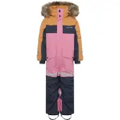 Didriksons Bjärven Overall, Heather Pink, 140