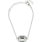 Otazu Lady Di Bracelet Rhodium Crystal Größe: OS | Armbänder Outlet | Damen