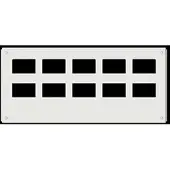 ABB & John RD56F4 Deckblech 5FB/T6 Für 2x TZ-Flansche, lose Lieferung 2CPX047126R9999