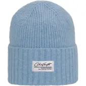Chillouts Beanie "Agneta Hat" Mit Wollanteil, extra breiter Umschlag