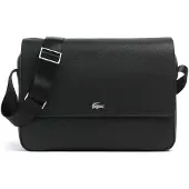 Lacoste Umhängetasche Tablettasche Messenger Bag Noir schwarz