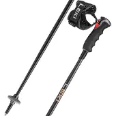 LEKI Skistöcke Artena Airfoil 3D Unisex Black/Dark Anthracite/Rosegold-105 cm