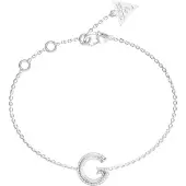 GUESS JUBB05442JWRHS Damen-Armband G Pave Silberfarben S